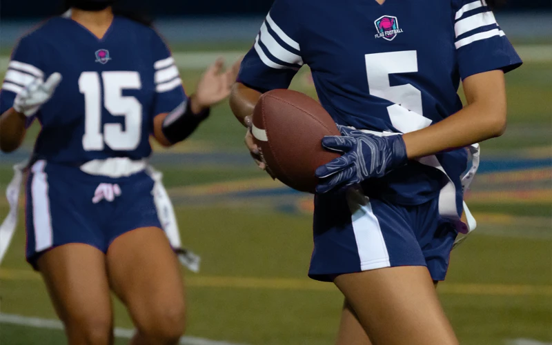 College Flag Football Prospects in game